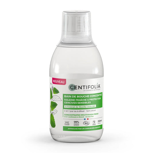 Bain de bouche concentré menthe 2-en-1 - bouteille